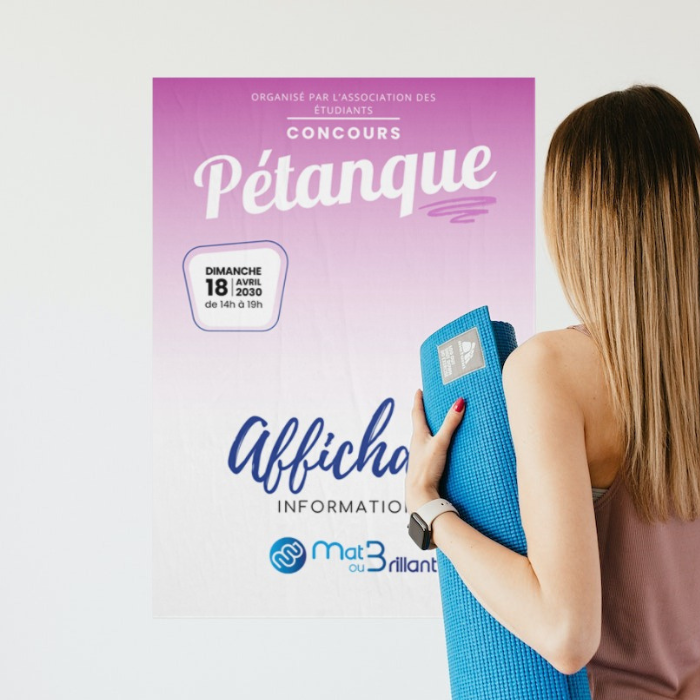 Affichage campus étudiant